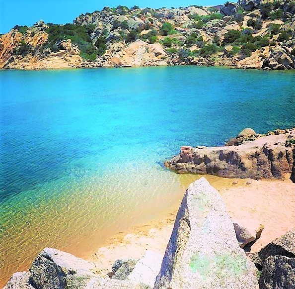 cala spalmatore sardinia beach